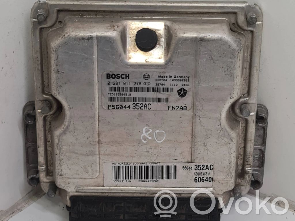 Jeep Grand Cherokee (WJ) Engine control unit/module 