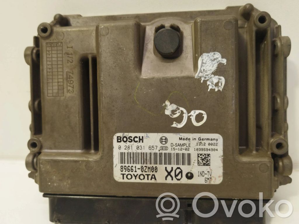 Toyota Auris E180 Engine control unit/module 