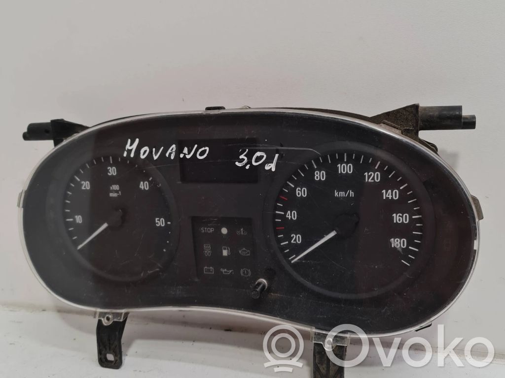Renault Master II Geschwindigkeitsmesser Cockpit 