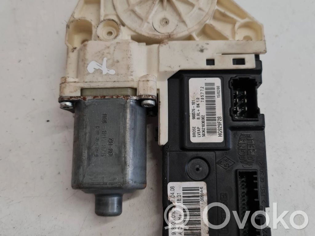 Renault Laguna III Silnik regulatora szyby drzwi przednich 