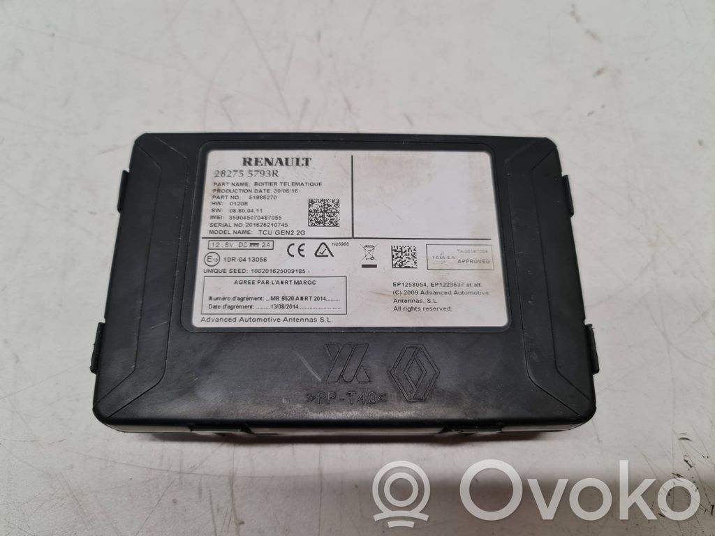 GPS navigation control unit/module   51986270,282755793R,10R0413056