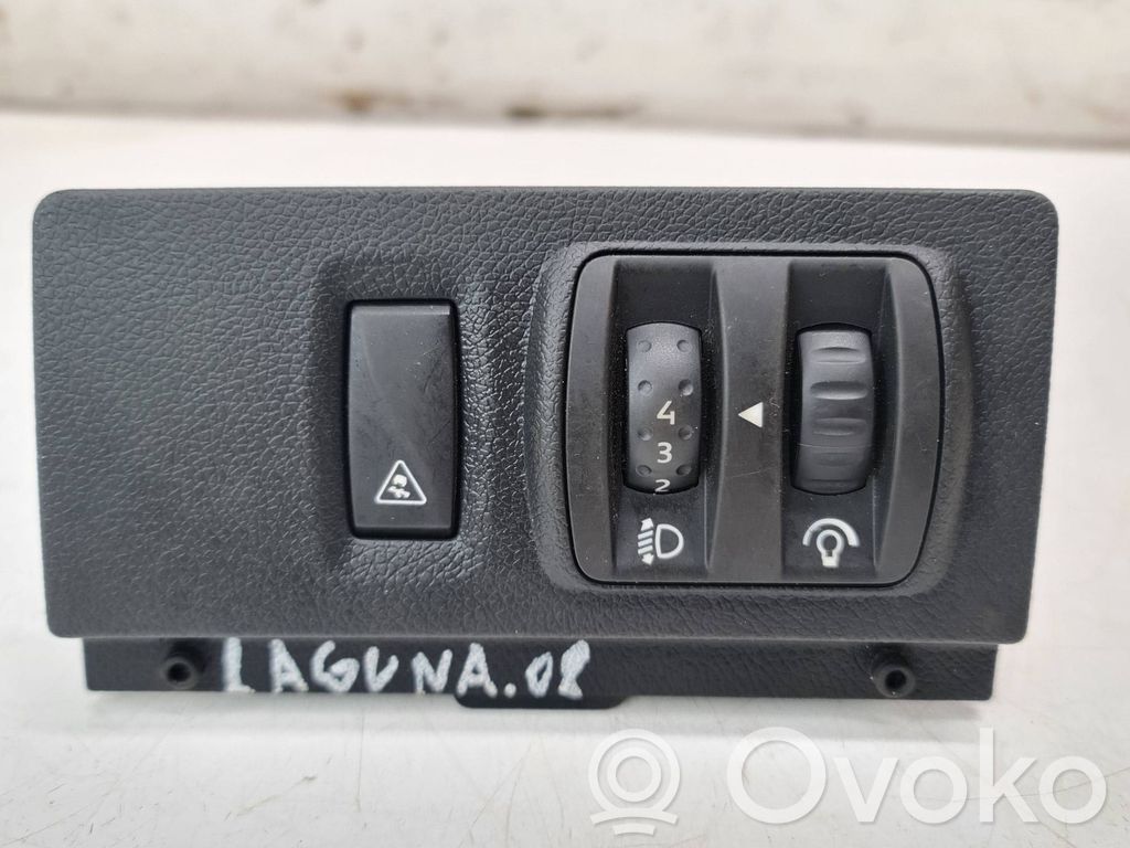 Renault Laguna III Headlight level height control switch 