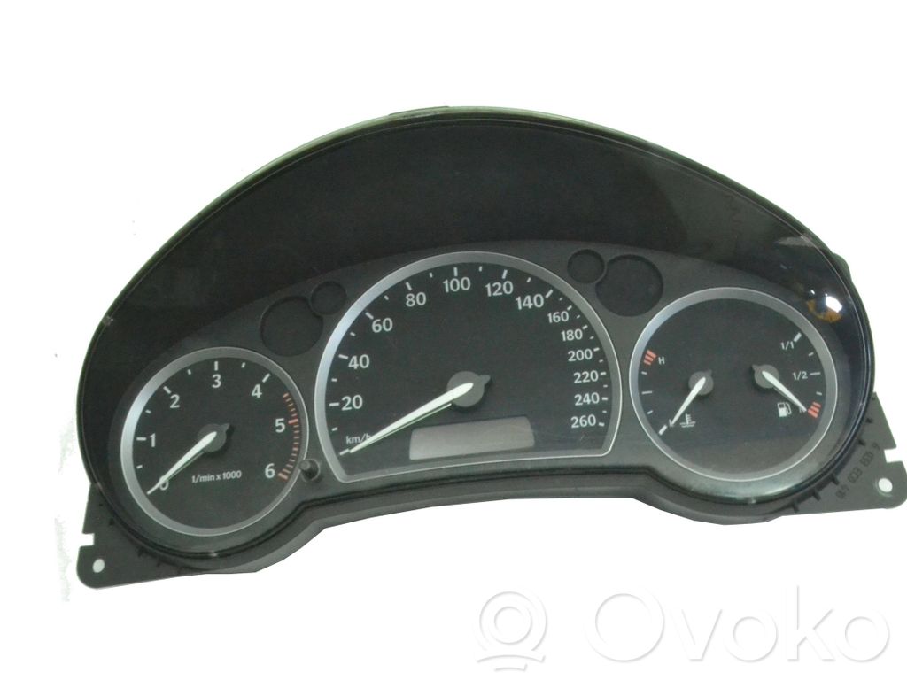 Saab 9-3 Ver2 Geschwindigkeitsmesser Cockpit 