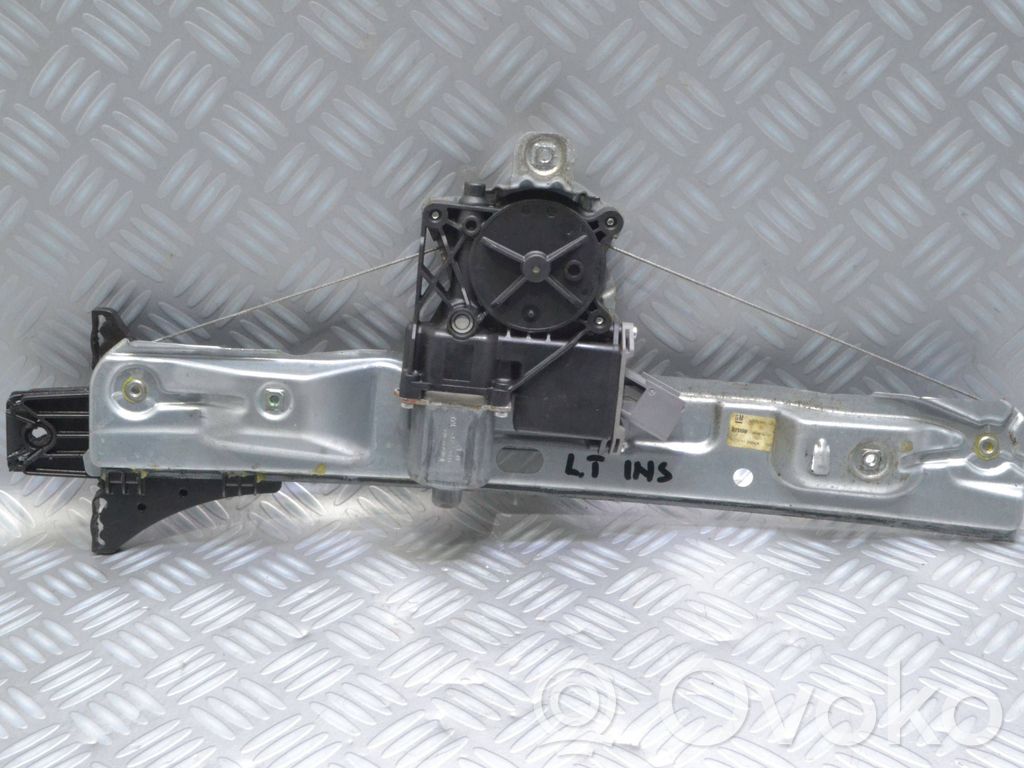 Opel Insignia A Rear door window regulator with motor 