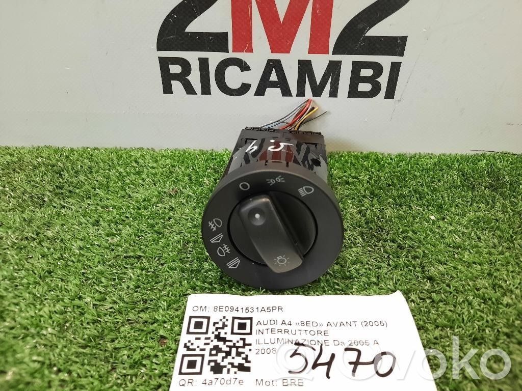 Audi A4 S4 B7 8E 8H Interruttore luci 