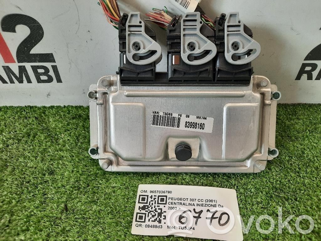 Peugeot 307 CC Engine control unit/module 