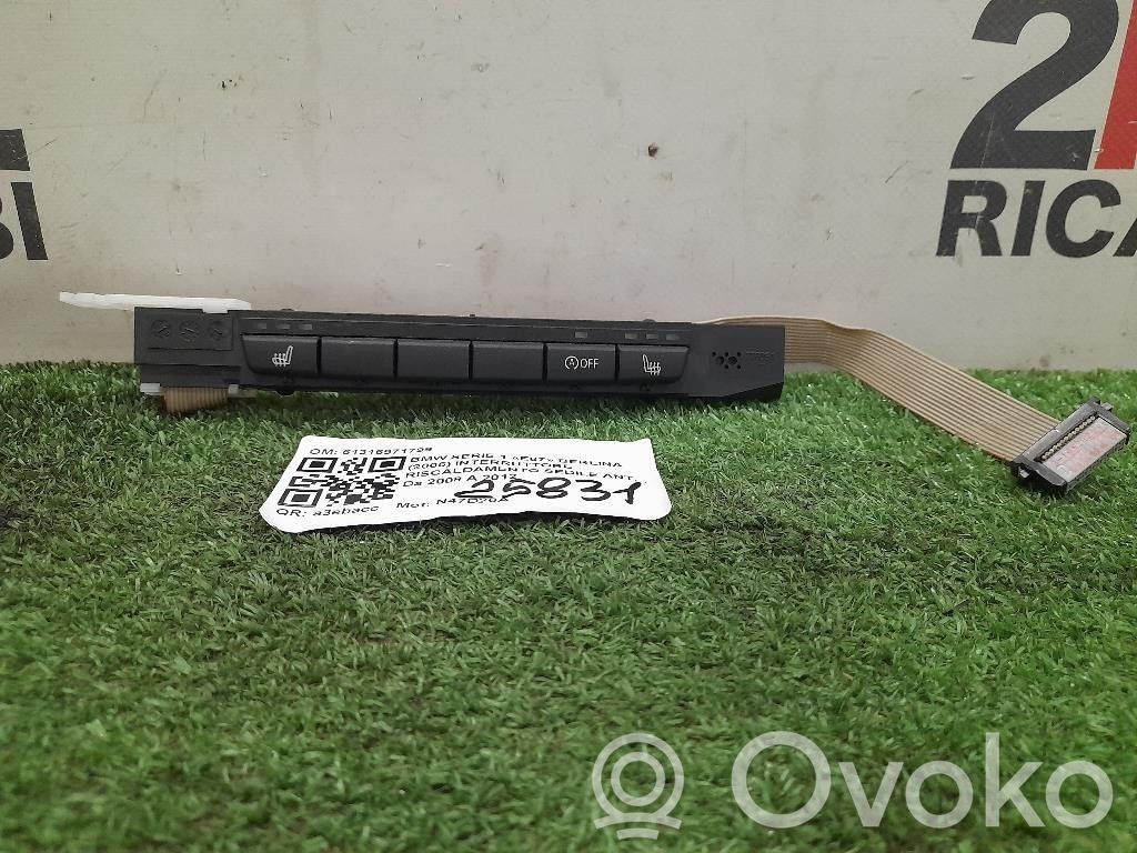 Interruptor de calefacción del asiento   61316971799,61316971799,N47D20A