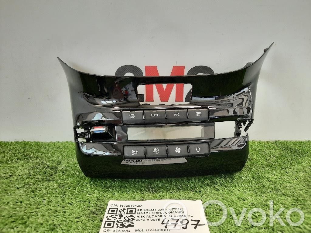 Peugeot 208 I Climate control unit 