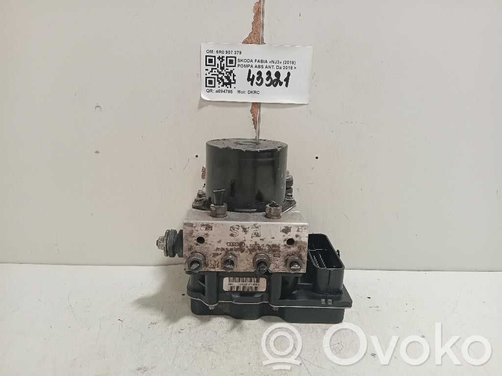 Skoda Fabia Mk3 (NJ) Unidad de control/módulo del ABS 
