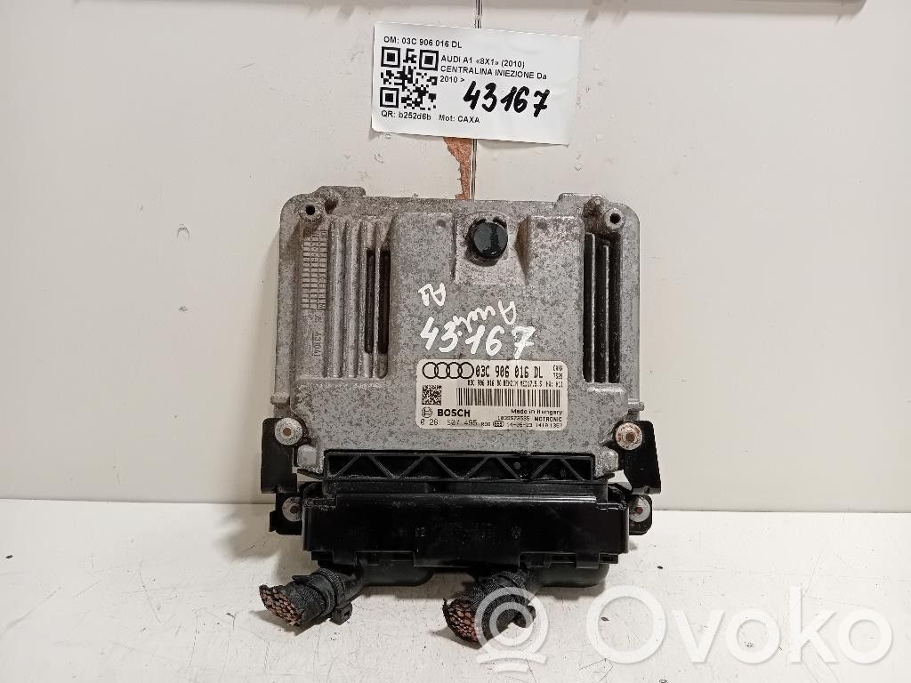 Injection control unit/module   03C906016DL,03C906016DL,CAXA