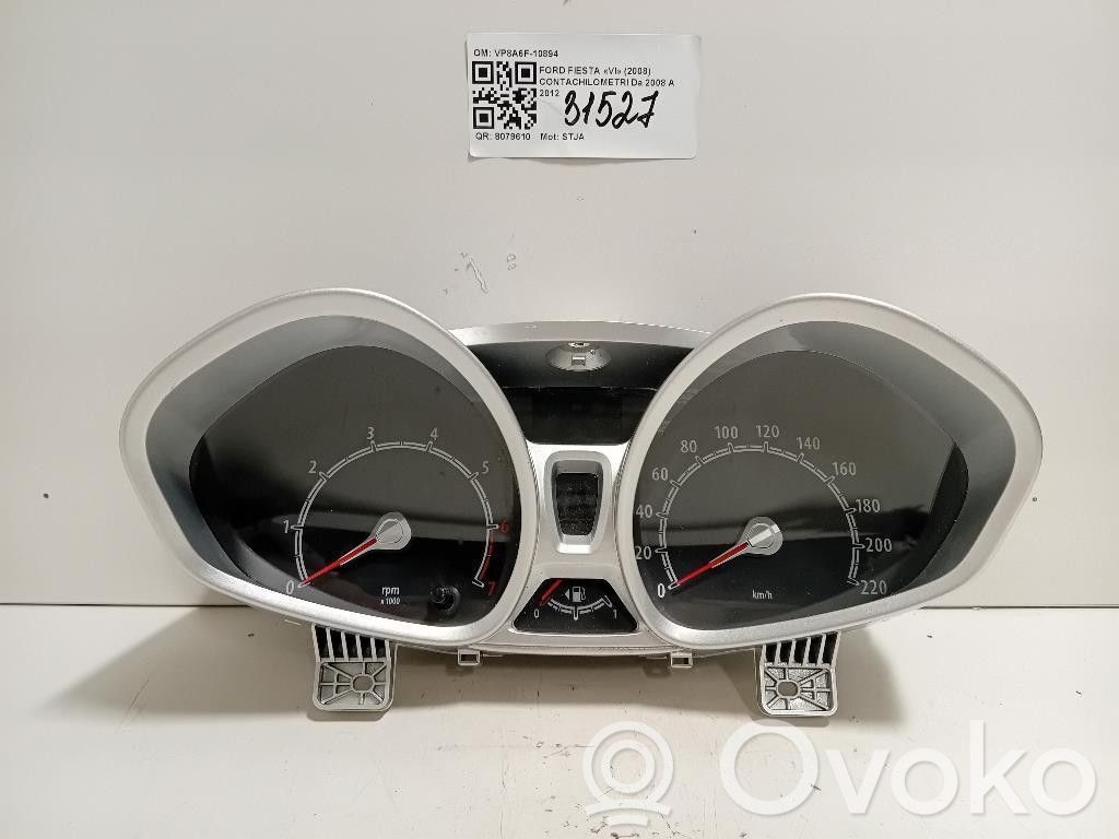 Ford Fiesta Speedometer (instrument cluster) 