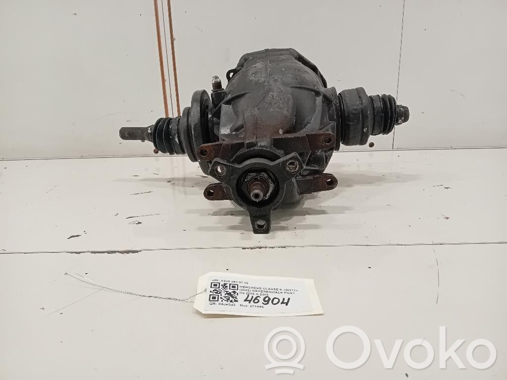 Mercedes-Benz E W211 Tylny mechanizm różnicowy 