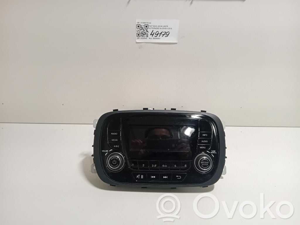 Fiat 500X Panel / Radioodtwarzacz CD/DVD/GPS 