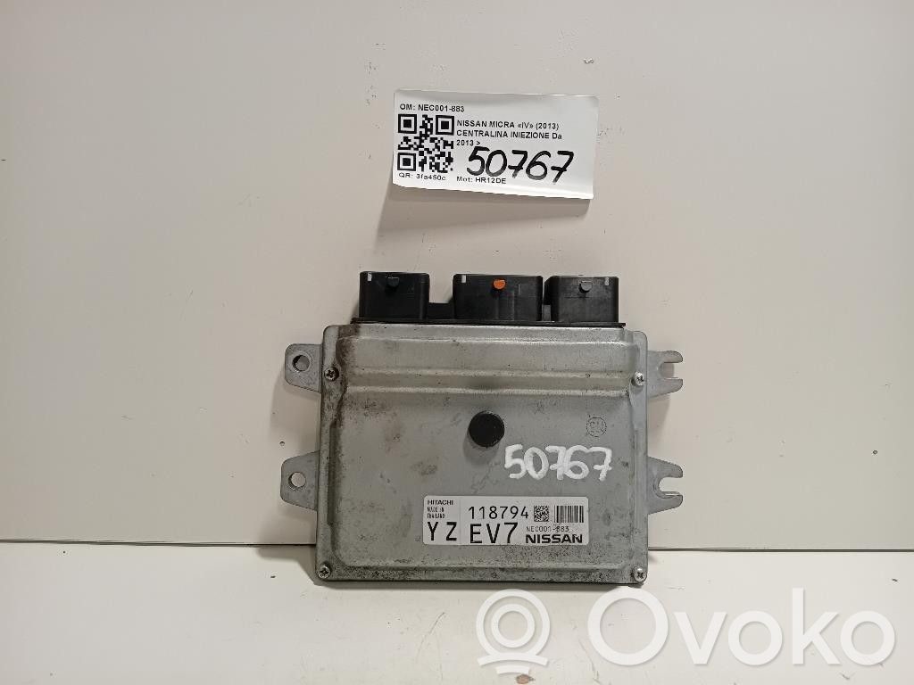 Nissan Micra Injection control unit/module 