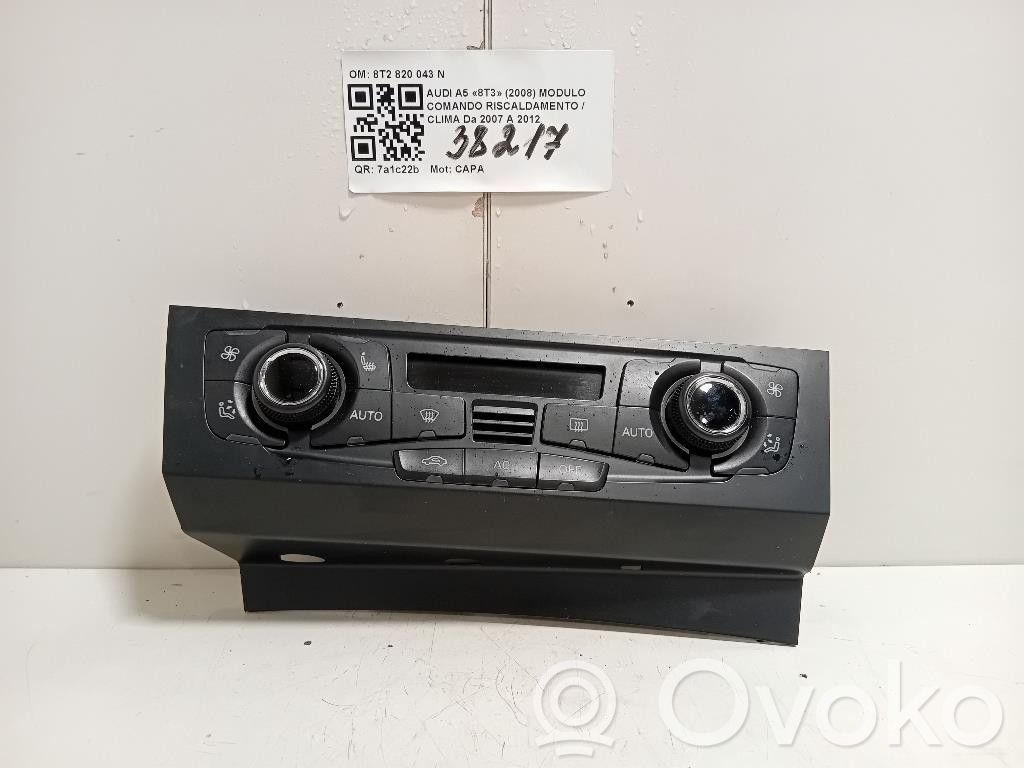 Audi A5 8T 8F Climate control unit 