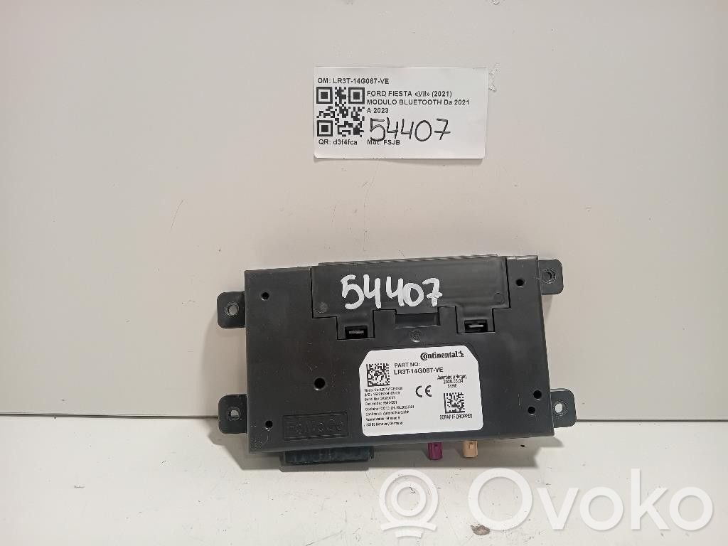 Ford Fiesta Bluetooth control unit module 
