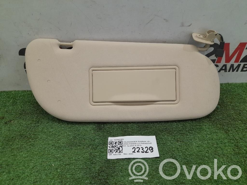 Volkswagen Sharan Boczki / Poszycie drzwi przednich 