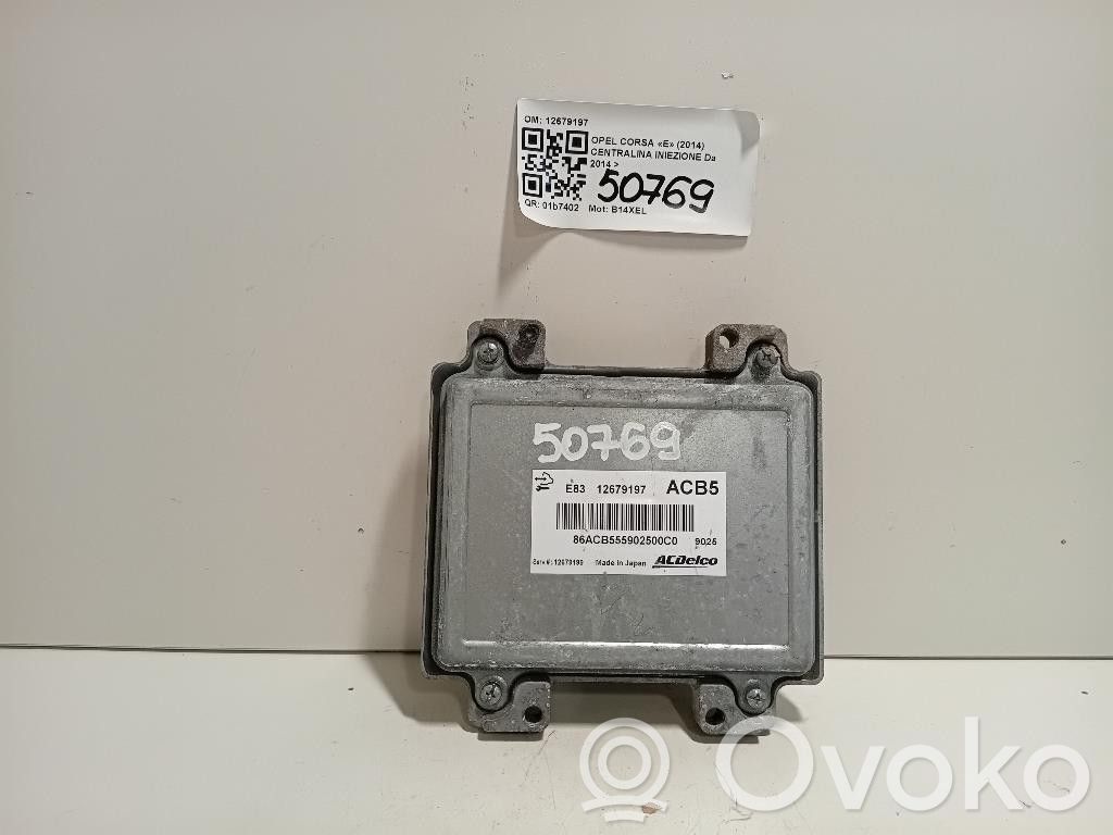 Opel Corsa E Injection control unit/module 