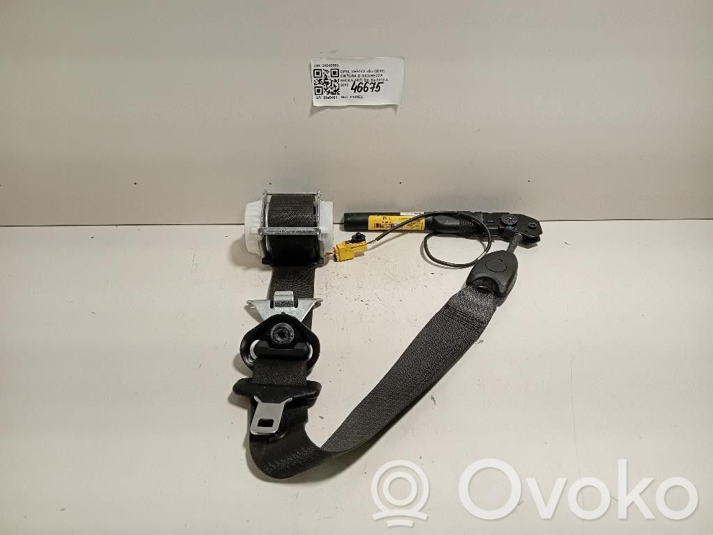 Opel Meriva B Pas bezpieczeństwa fotela przedniego 