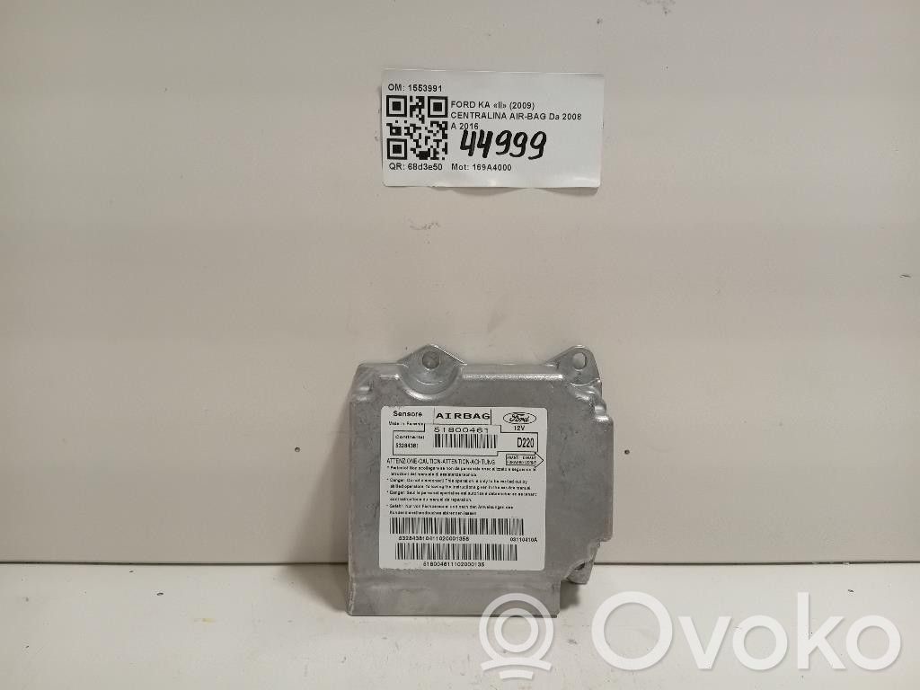 Airbag control unit/module   1553991,1553991,169A4000