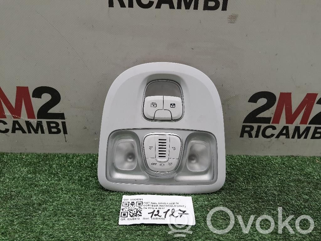 Fiat 500L Światło fotela przedniego 