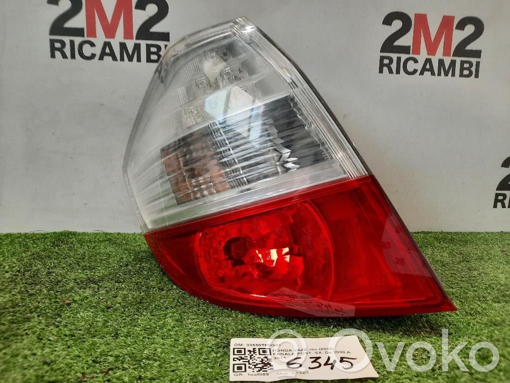Honda Jazz Aizmugurējais lukturis virsbūvē 