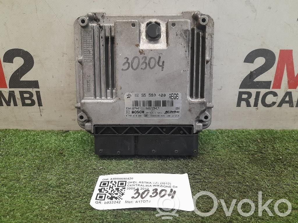 Opel Astra J Injection control unit/module 
