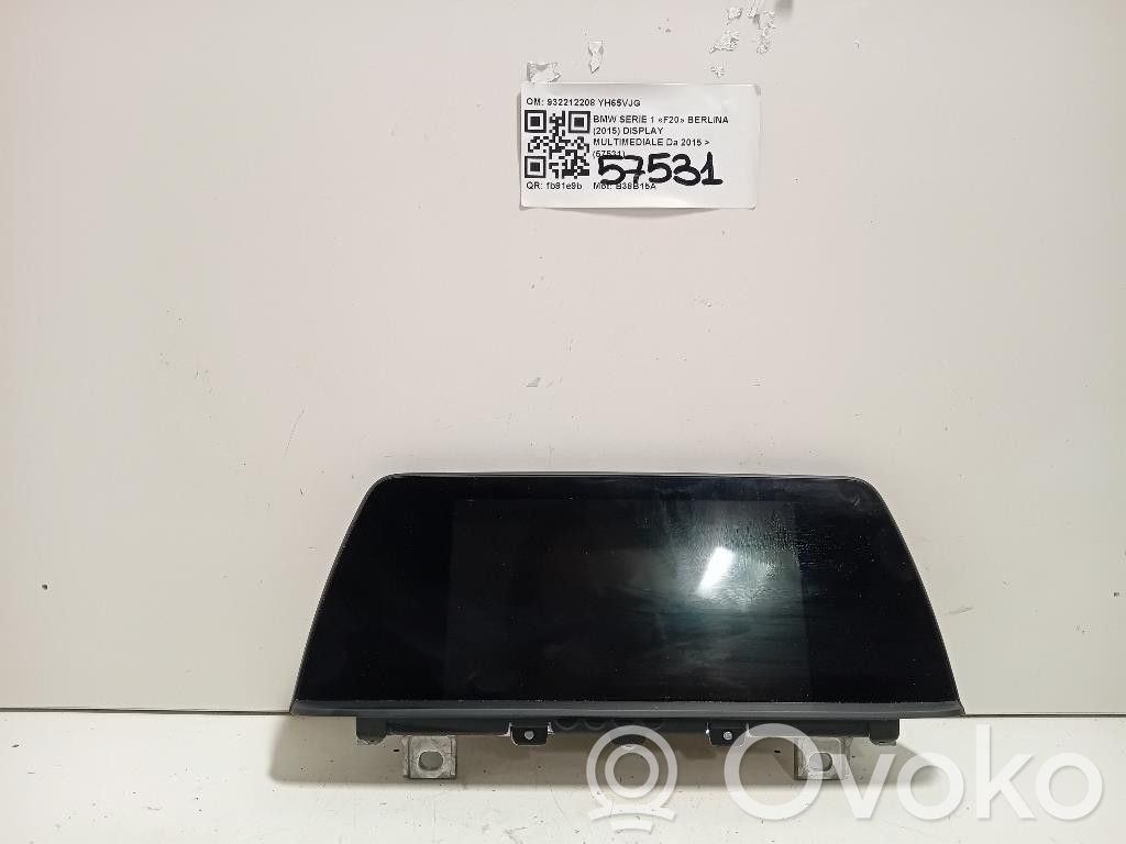 BMW 1 F20 F21 Monitor / wyświetlacz / ekran 