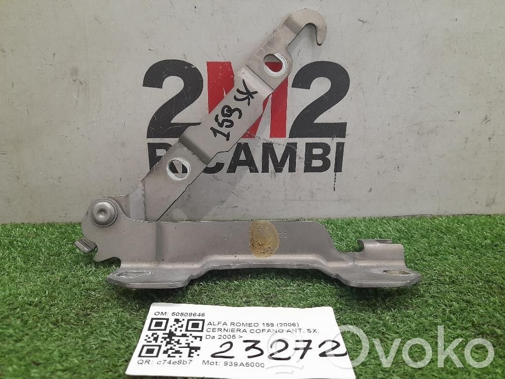 Alfa Romeo 159 Engine bonnet/hood hinges 