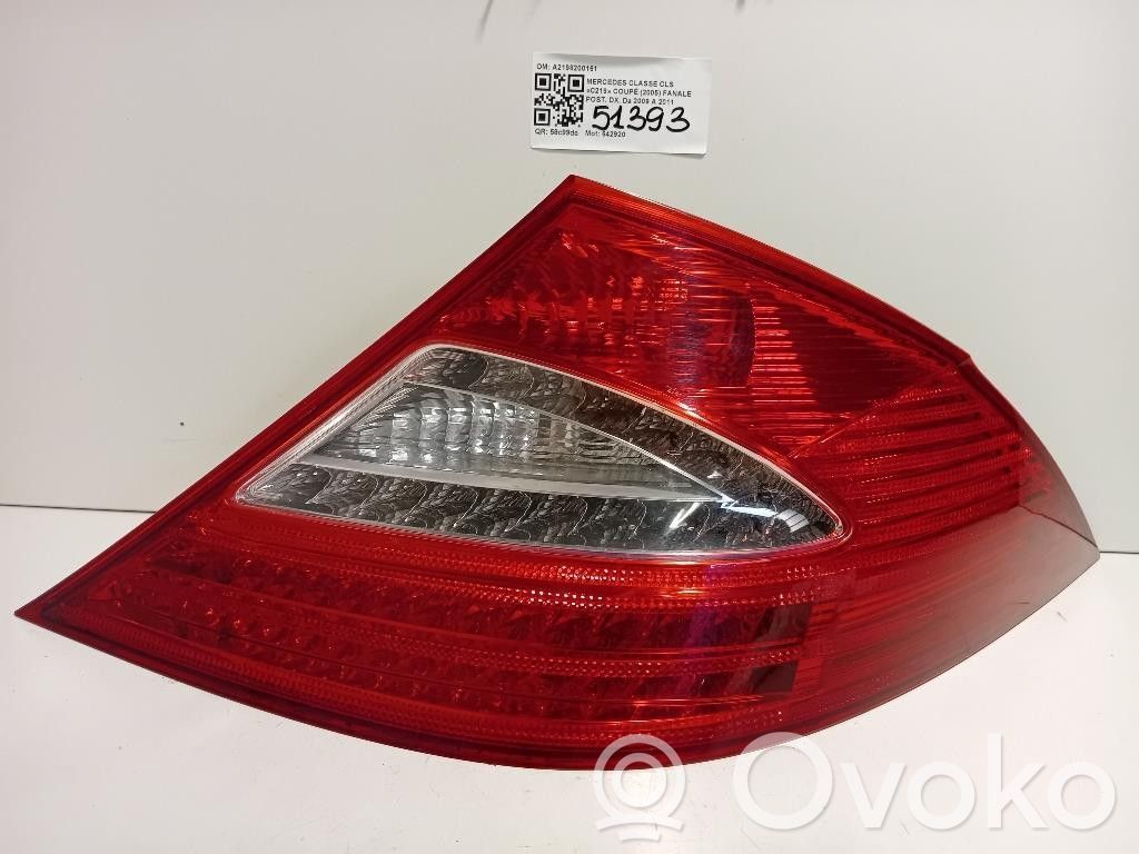 Mercedes-Benz CLS C219 Lampa tylna 