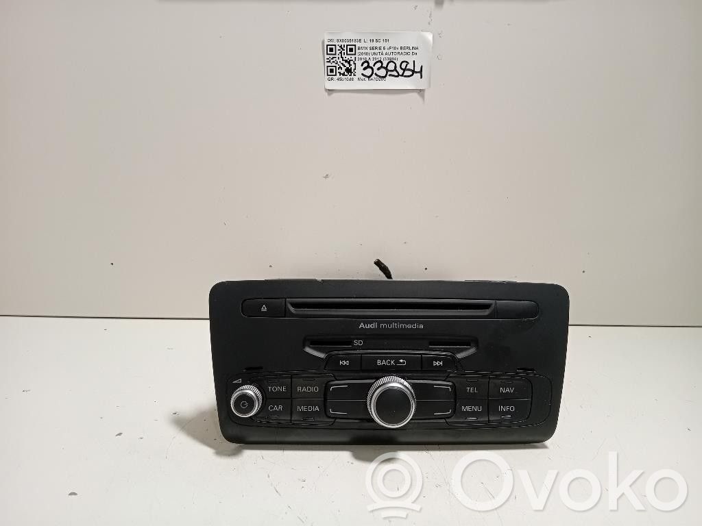 Audi A1 Unité principale radio / CD / DVD / GPS 