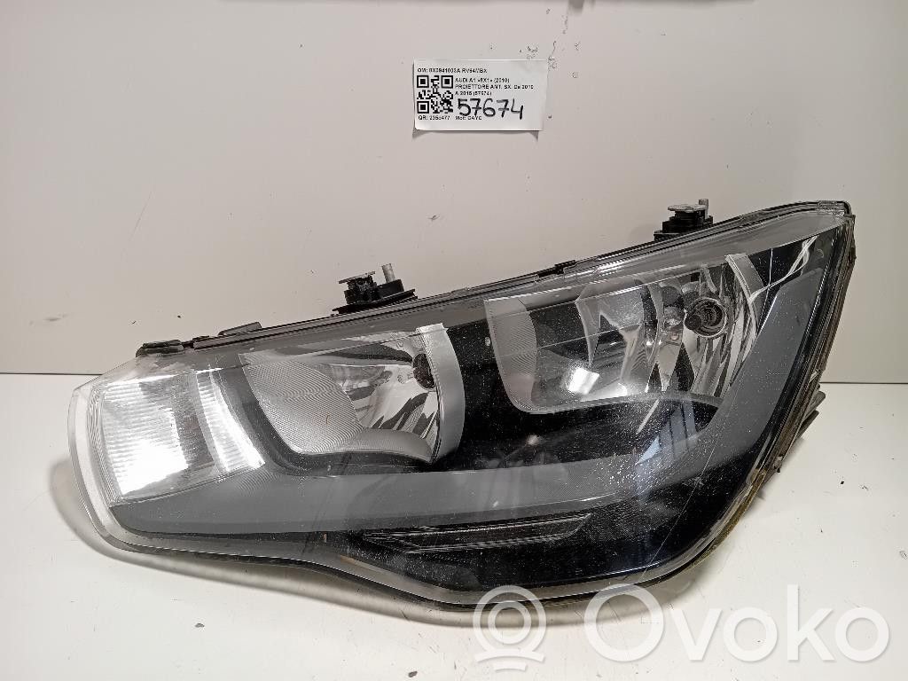 Headlight/headlamp   8X0941003,8X0941003,8X0941003A,CAYC