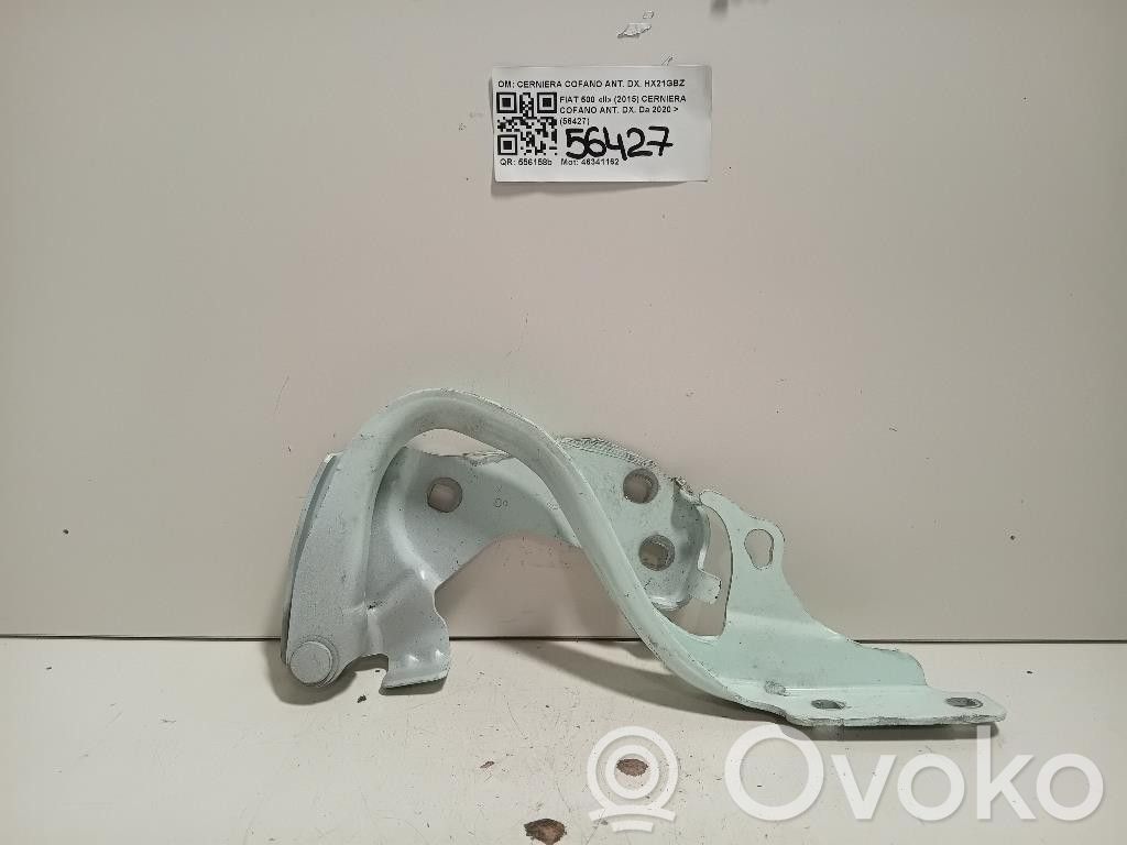 Fiat 500 Bisagras del capó/tapa del motor 