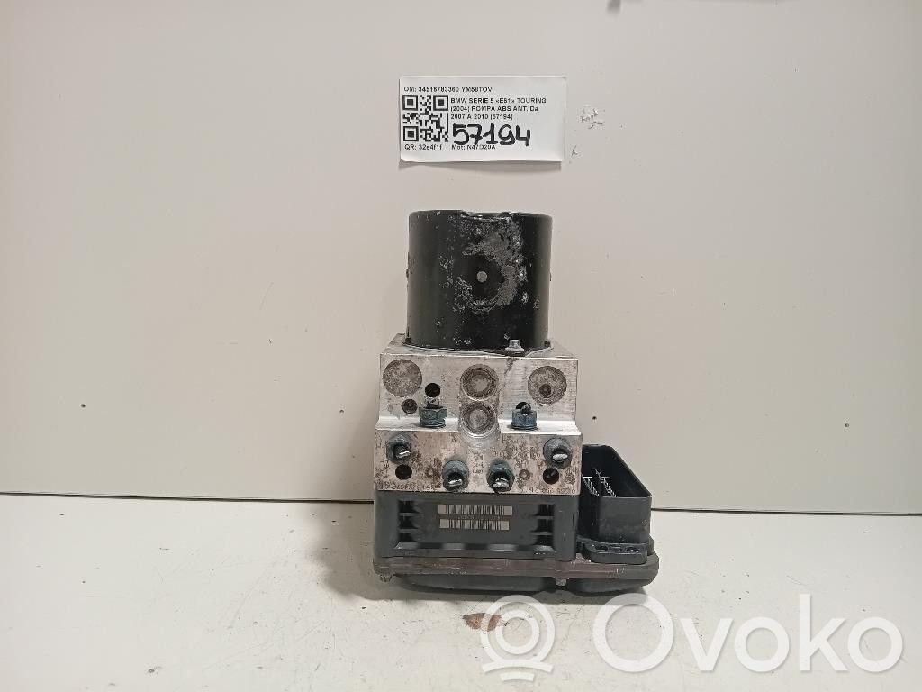 Pompă ABS   34516783360,34516783360,N47D20A
