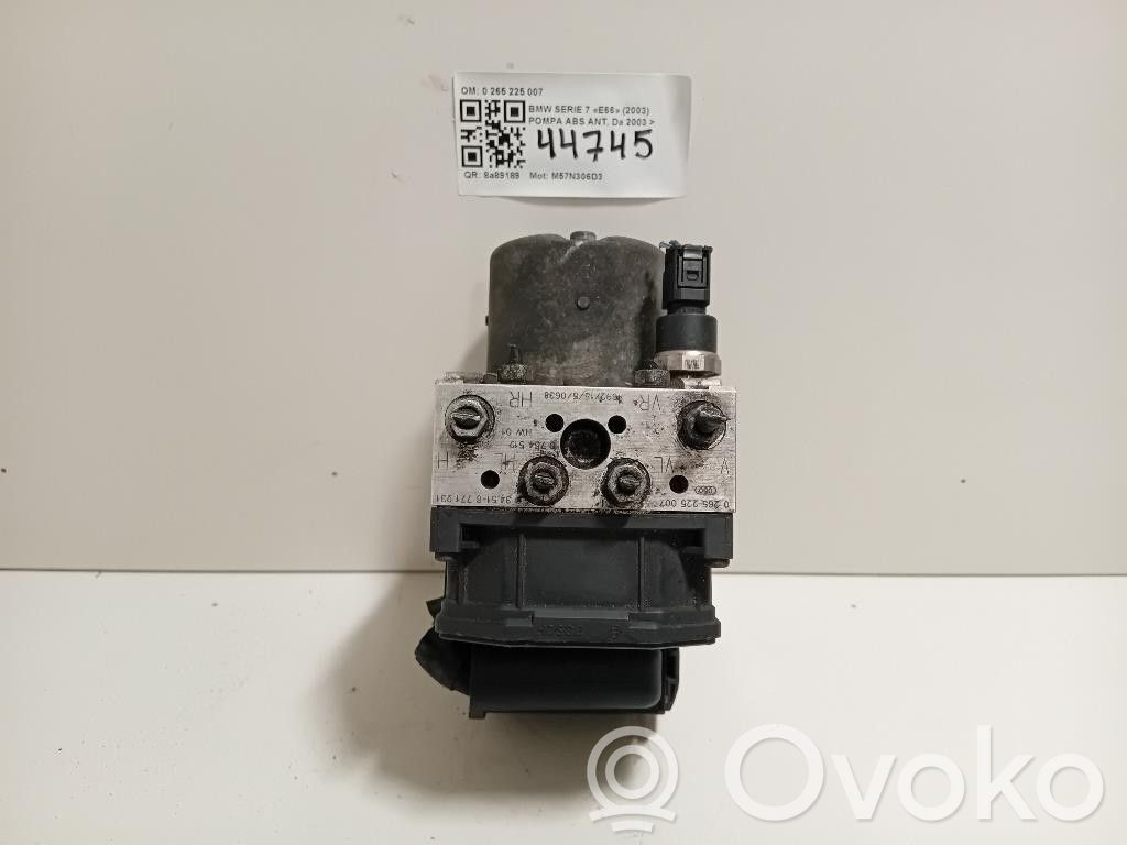 BMW 7 E65 E66 ABS vadības bloks 