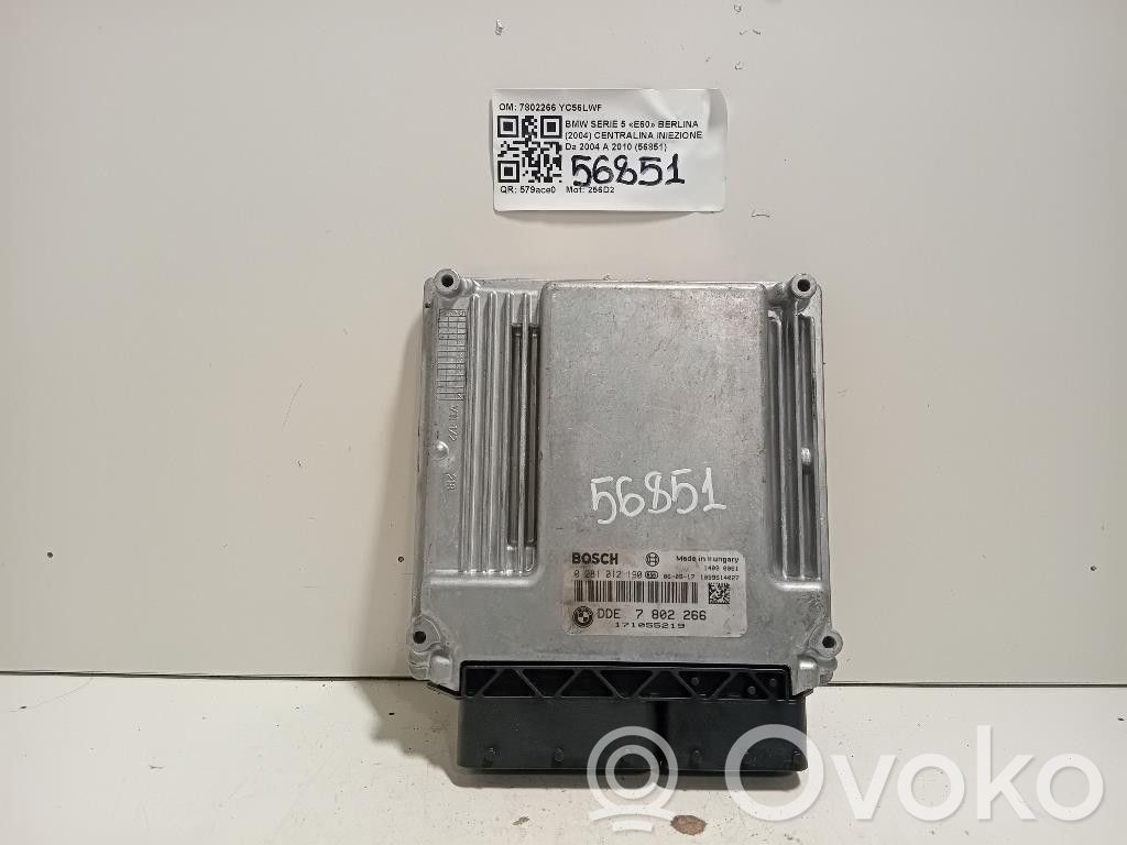 Unidad de control/módulo de la inyección   7802266,0281012190,256D2,7802266