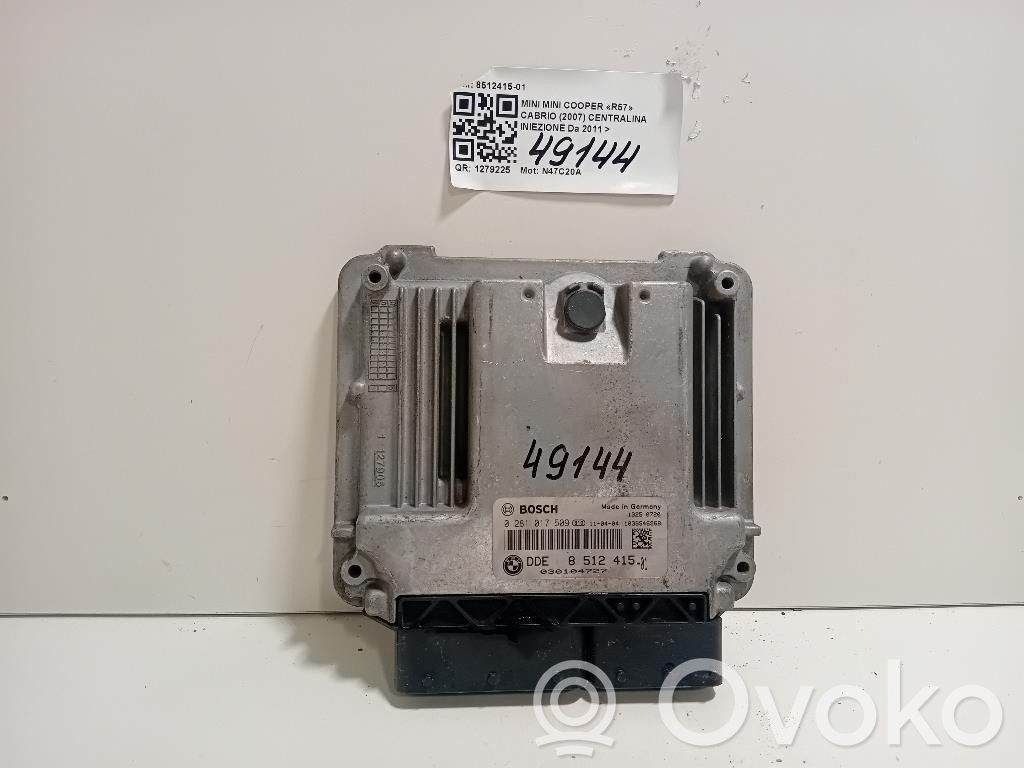 Mini One - Cooper R57 Injection control unit/module 