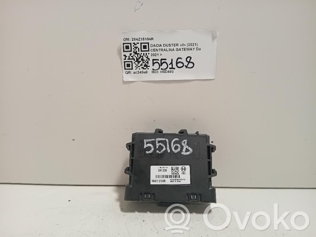Dacia Duster II Gateway valdymo modulis 