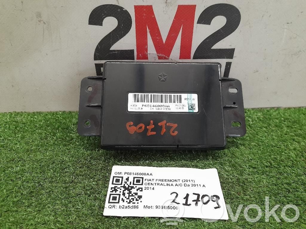 Fiat Freemont Air conditioning/heating control unit 