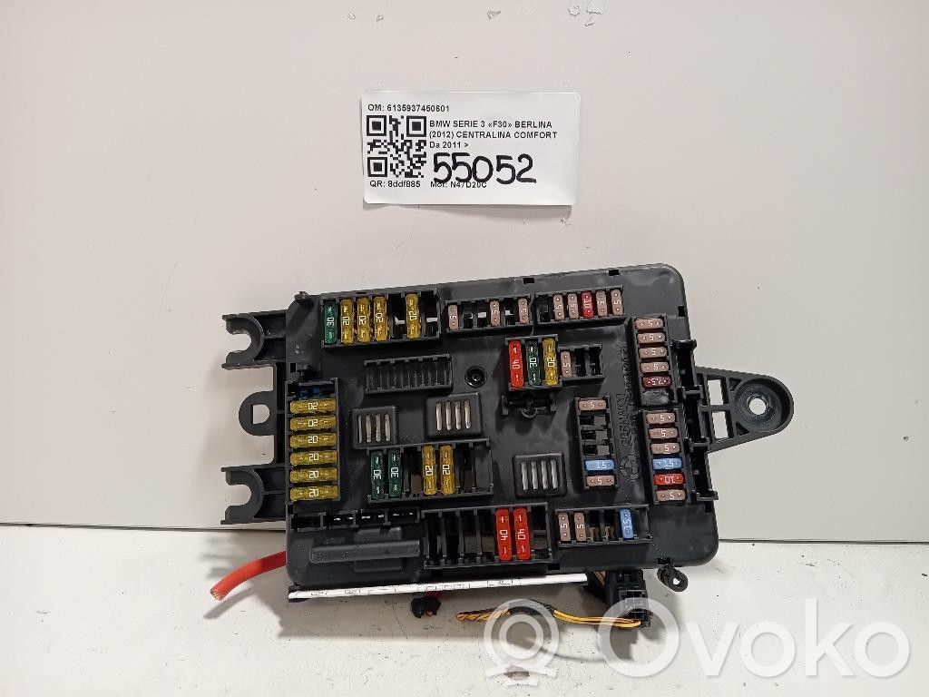 BMW 3 F30 F35 F31 Sterownik / Moduł komfortu 