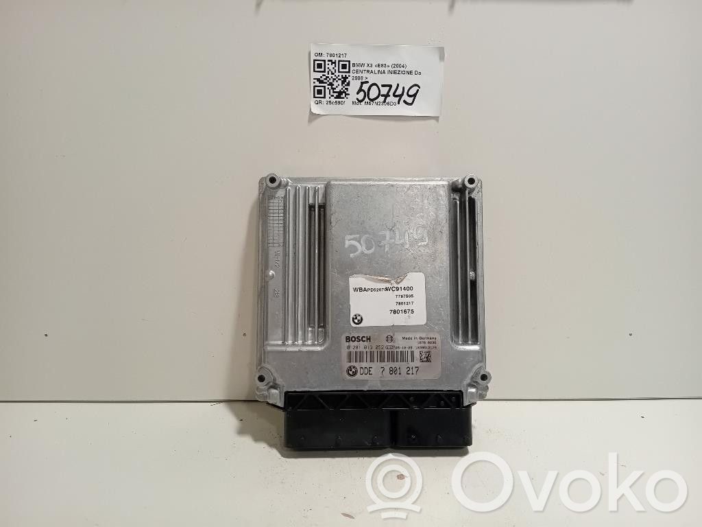BMW X3 E83 Unité de commande / module d'injection 