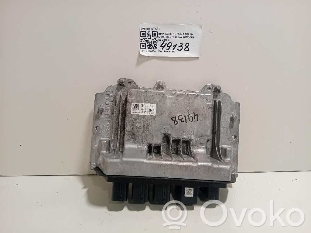 BMW 1 F20 F21 Sterownik / moduł wtrysku 