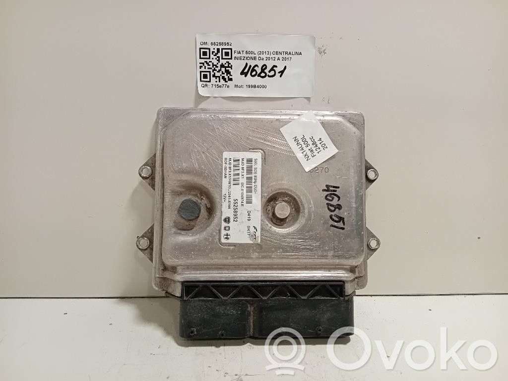 Fiat 500L Unité de commande / module d'injection 