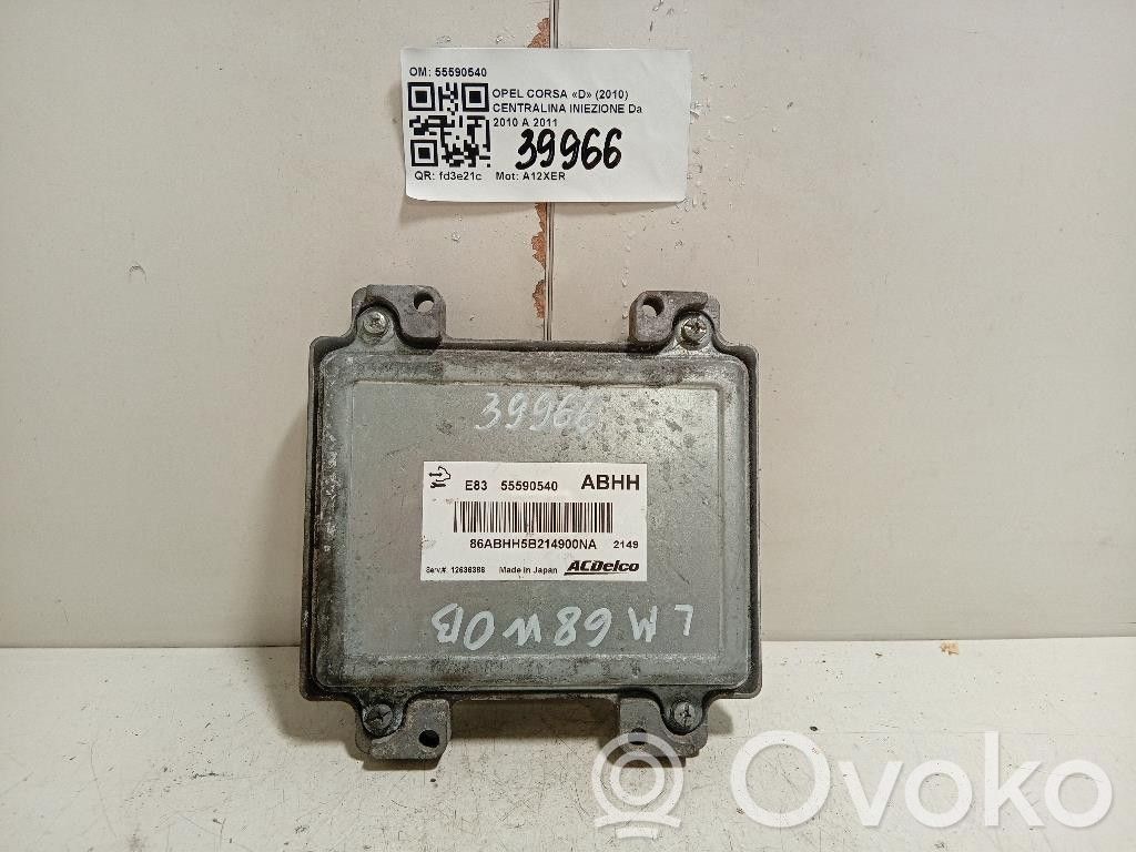 Opel Corsa D Centralina/modulo motore iniezione 