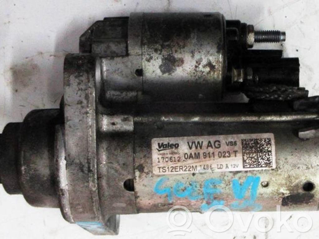 Volkswagen Golf VI Motor de arranque 