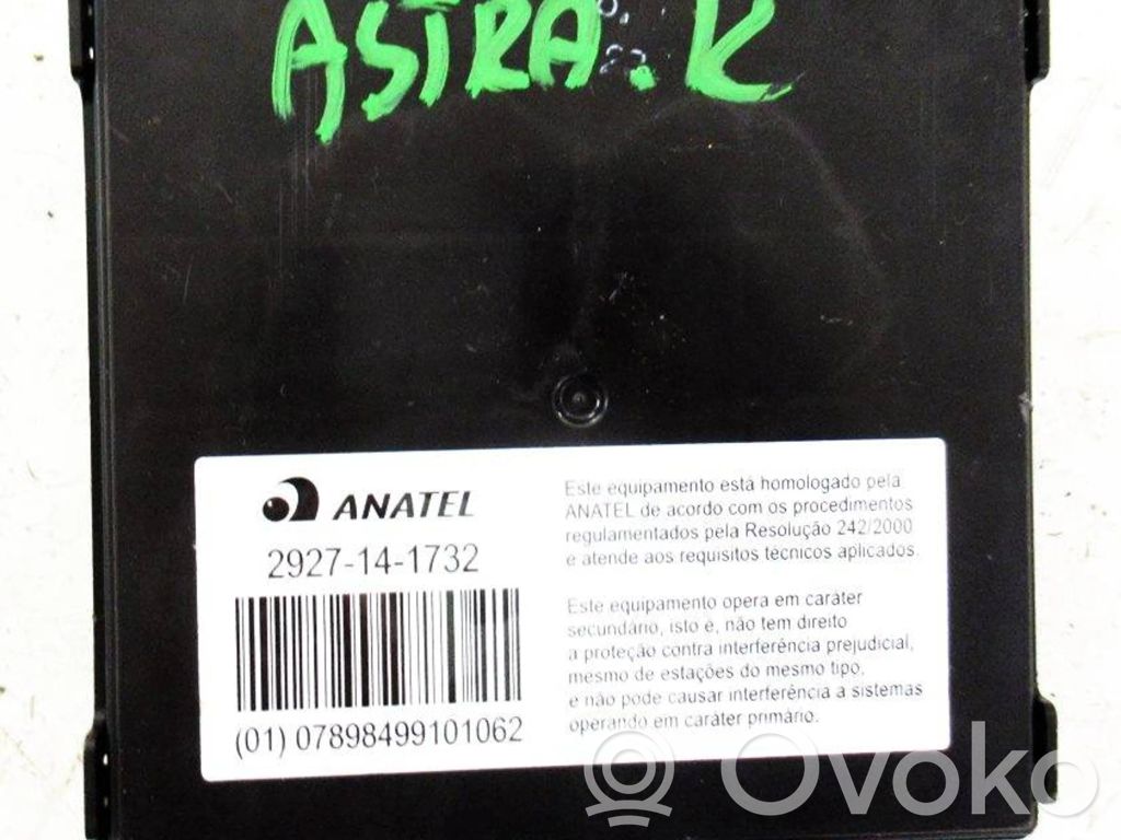 Opel Astra K Central body control module 