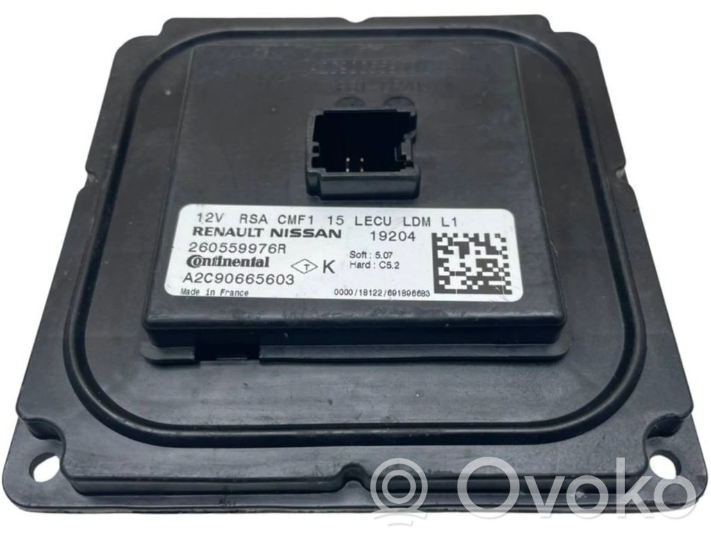 Xenon control unit/module   260559976R,A2C90665900,A2C90665603