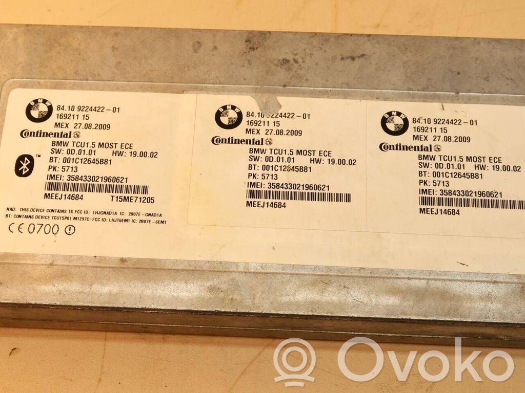 Bluetooth control unit module   9224422,8224422,84109224422