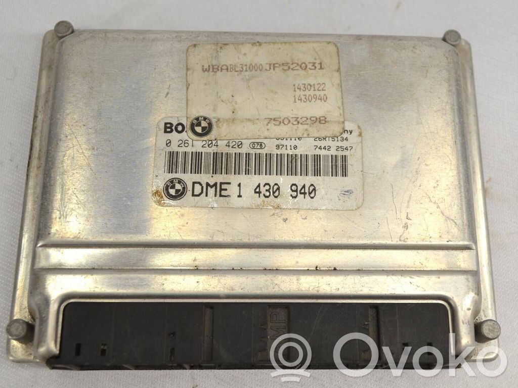 BMW 3 E46 Motorsteuergerät/-modul 