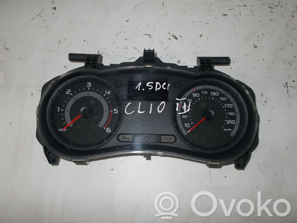 Renault Clio III Speedometer (instrument cluster) 
